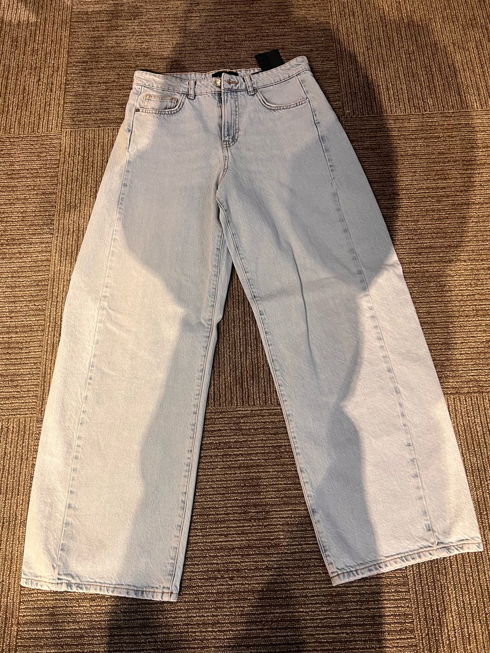 Zara Light Wash Wide Leg Women’s Jeans